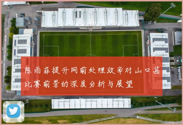 陈雨菲提升网前处理效率对山口茜比赛前景的深度分析与展望